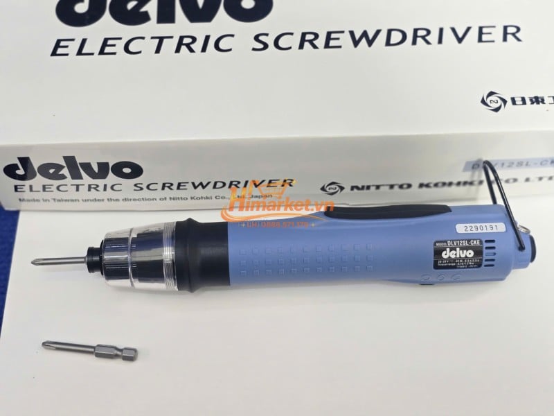 Delvo DLV12SL-CKE CE toàn bộ thân máy kèm bit Máy vặn vít điện Delvo DLV12SL-CKE CE toàn bộ thân máy kèm mũi vít