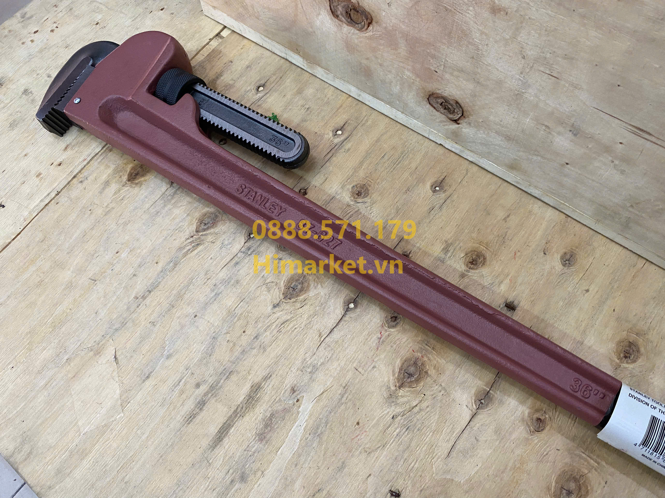 Mỏ lết răng Stanley 87-627 dùng cho ống nước