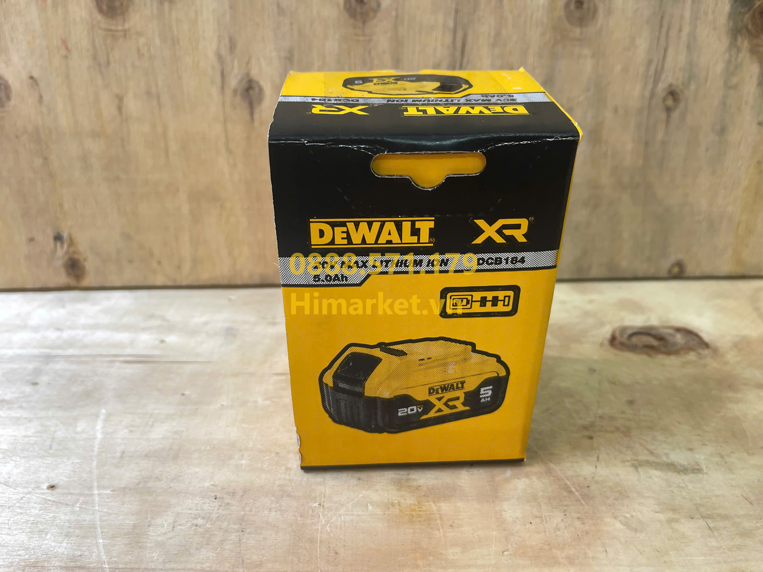 pin dewalt dcb184 kr 20v 5ah chinh hang
