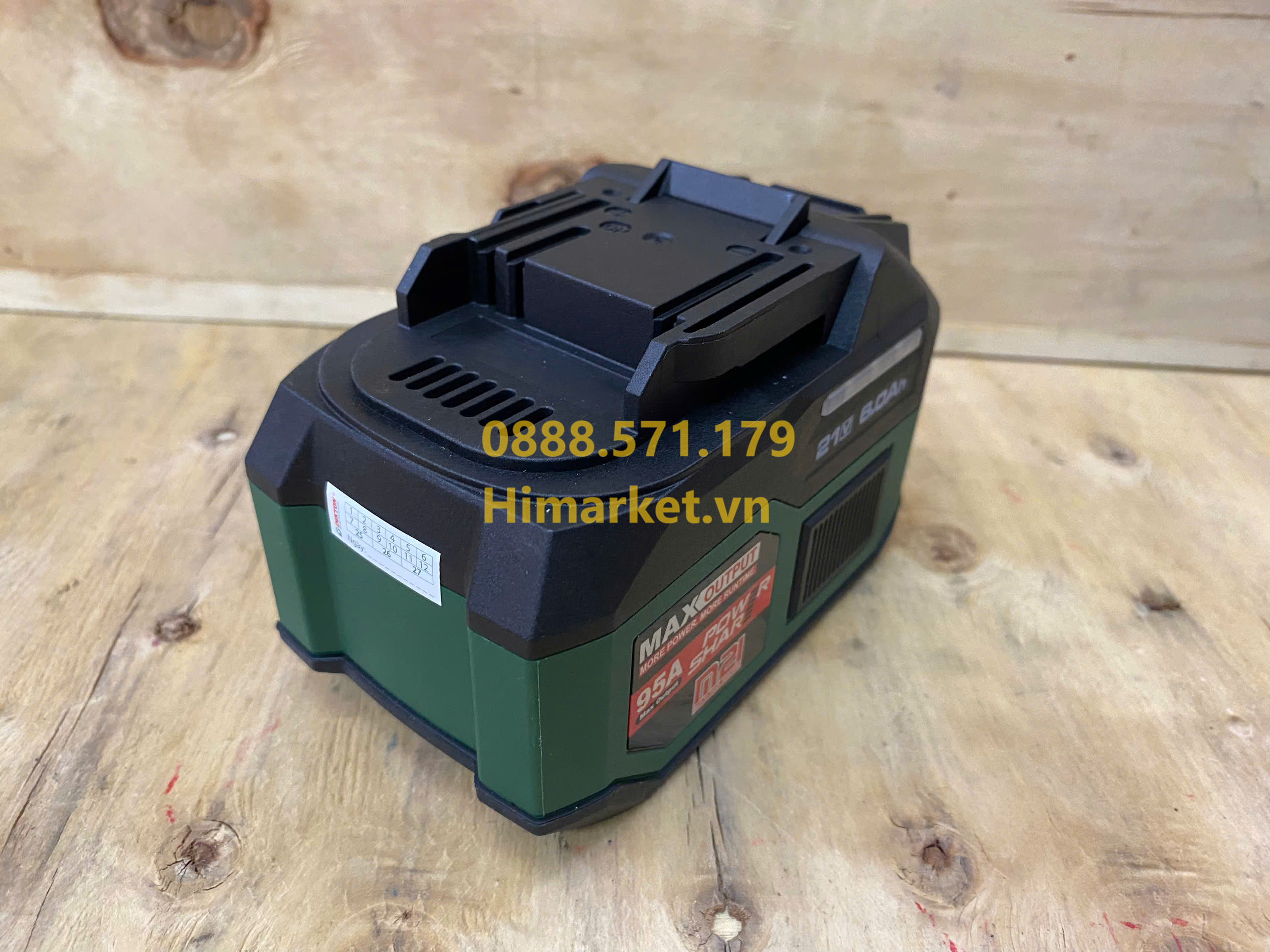 pin sac dekton m21 b6095a cho dung cu pin