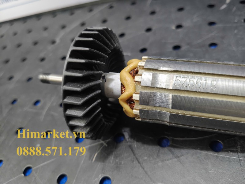 Rotor máy mài góc Makita 515613F9 mã dập thân 575619 chính hãng