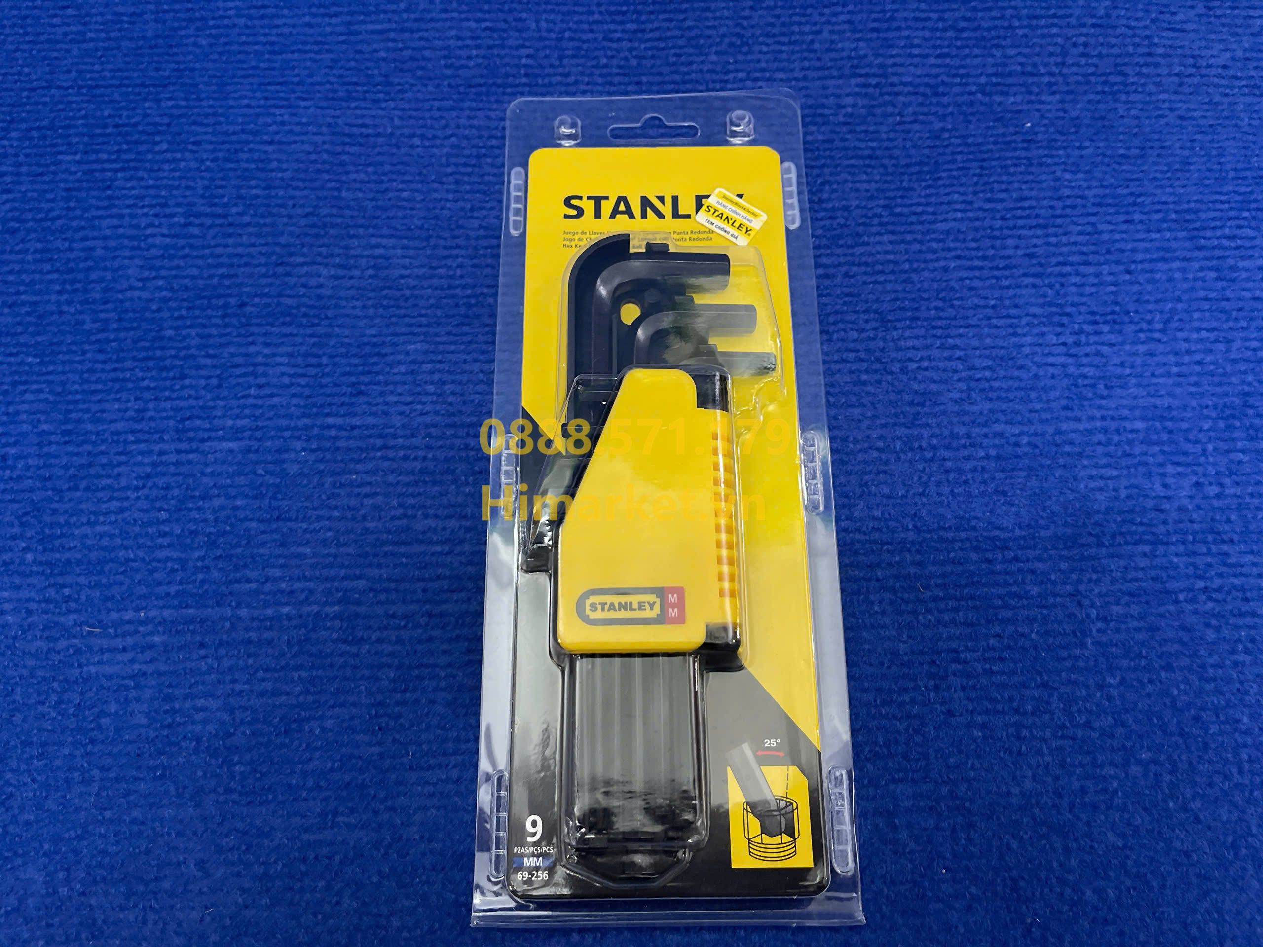 Bộ lục giác Stanley 69-256 9 cây chính hãng