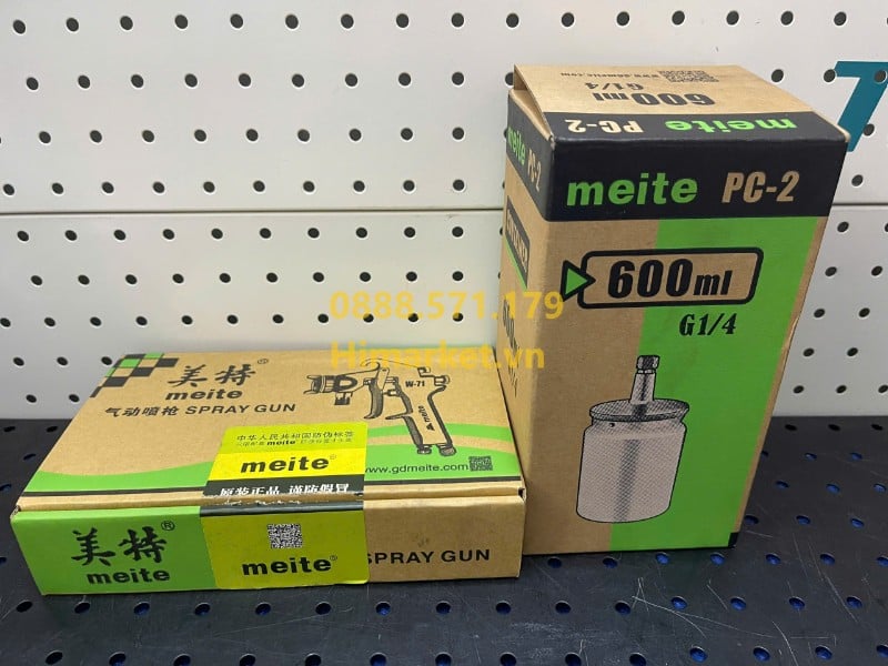 Chi tiết đầu phun súng Meite 1.5mm