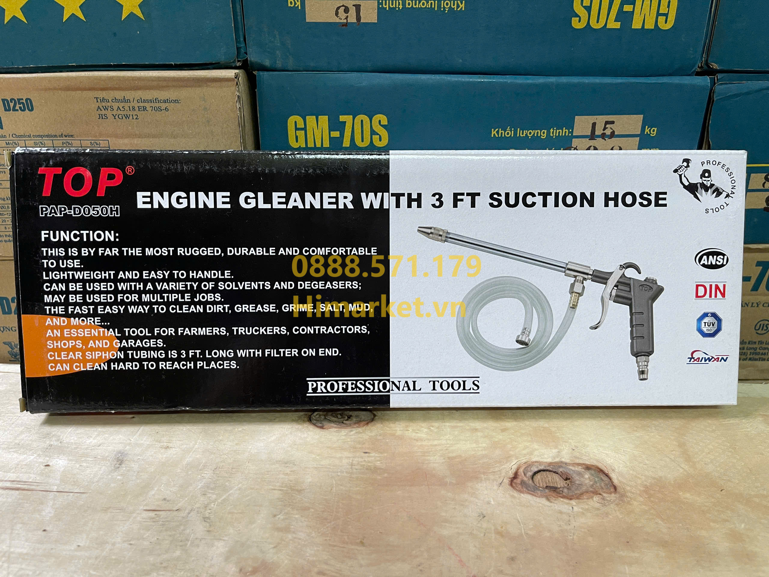 Súng xịt hơi và nước Top PAP-D050H