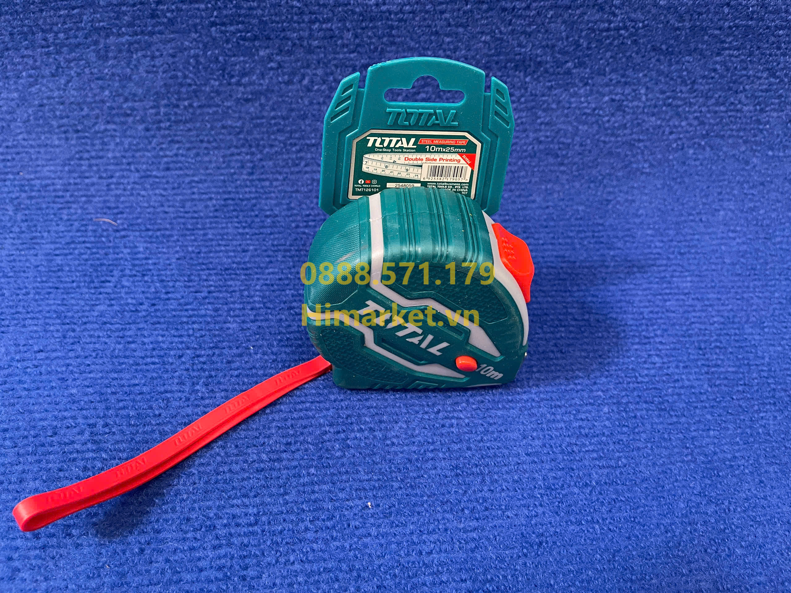 Thuoc cuon thep Total TMT126101 10m chinh hang