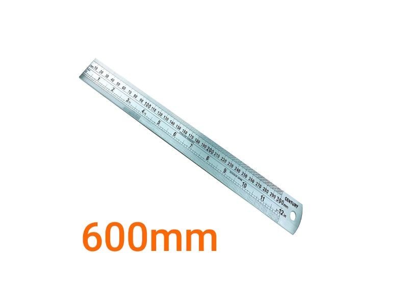 Thước lá inox 600mm Century LU-TLA600MM chính xác cao