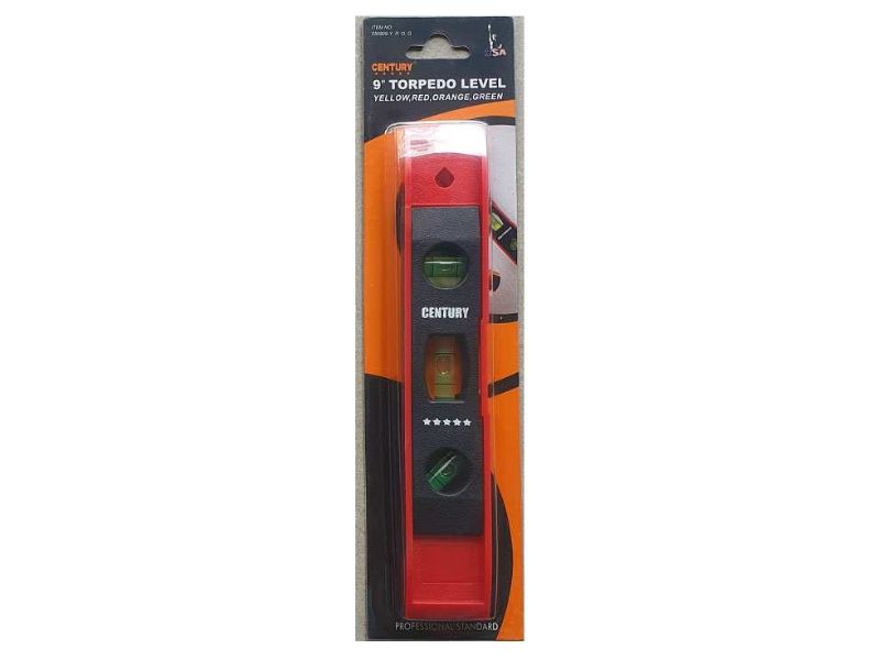Thước thủy Century 050909 23cm 3 ống thủy nhiều màu