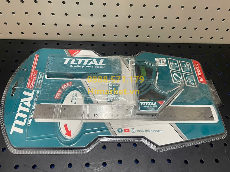 Thước vuông cầm tay Total TMT653005 bền bỉ dễ dùng