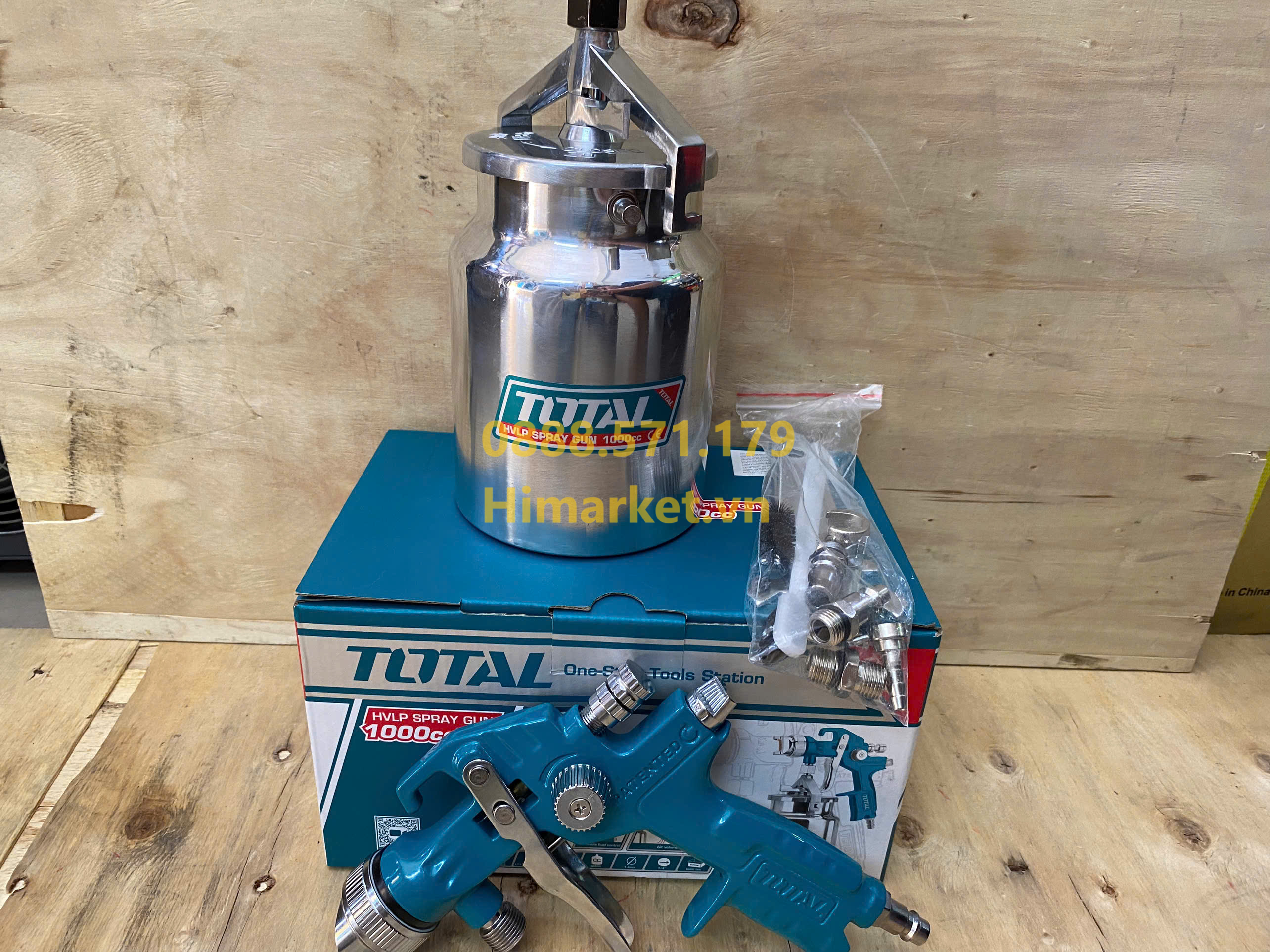 súng phun sơn khí nén total tat11004