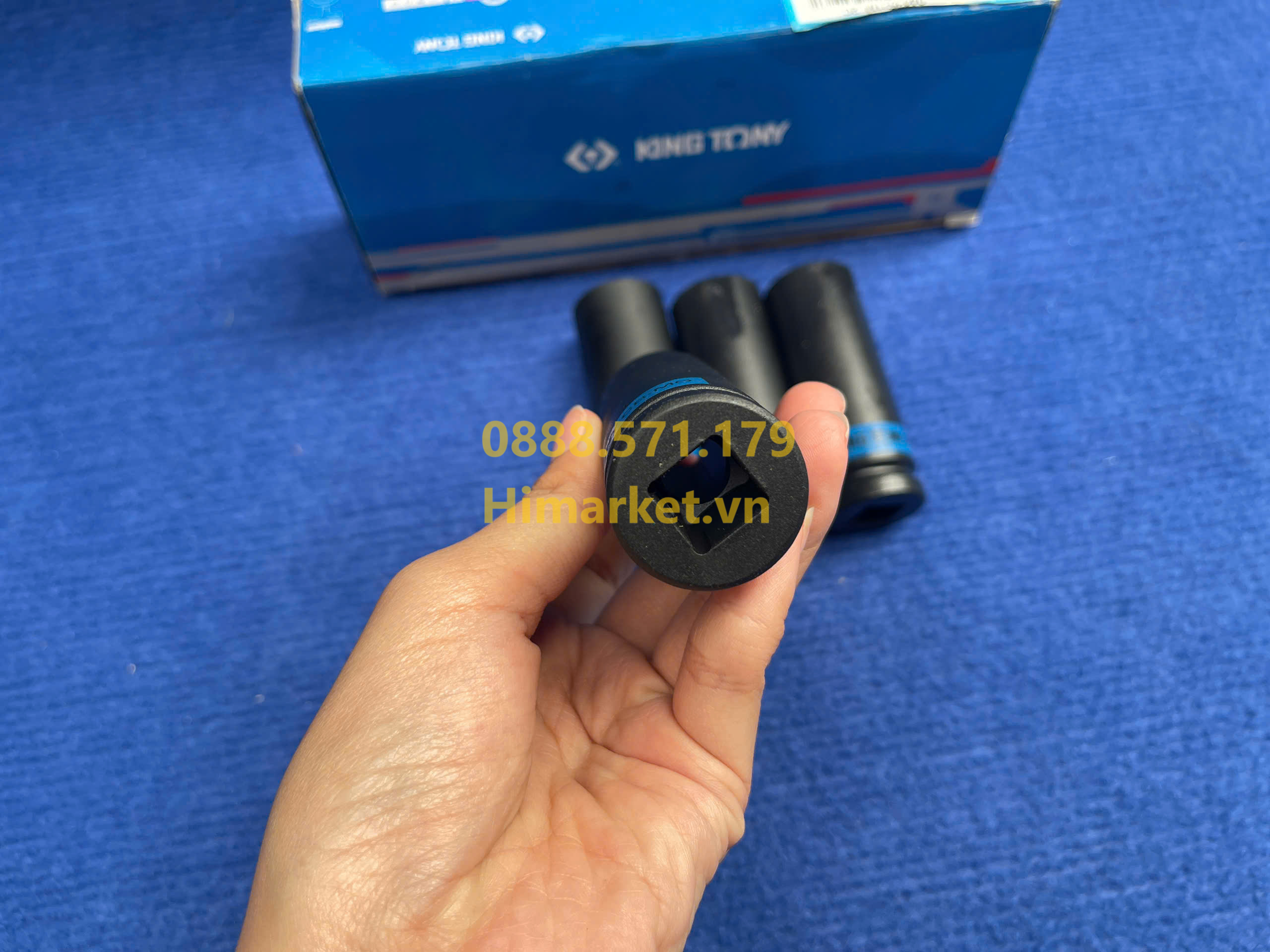 Tuýp đen 1/2 inch Kingtony 443521M dài thực tế