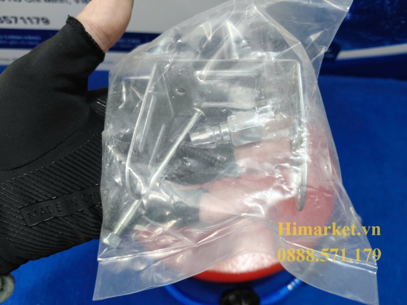 Phụ kiện bas treo tường và ốc vít đi kèm cuộn ống hơi tự thu TOP HR-702A