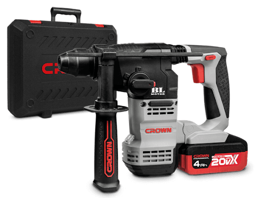 Máy khoan búa dùng pin Crown CT28001