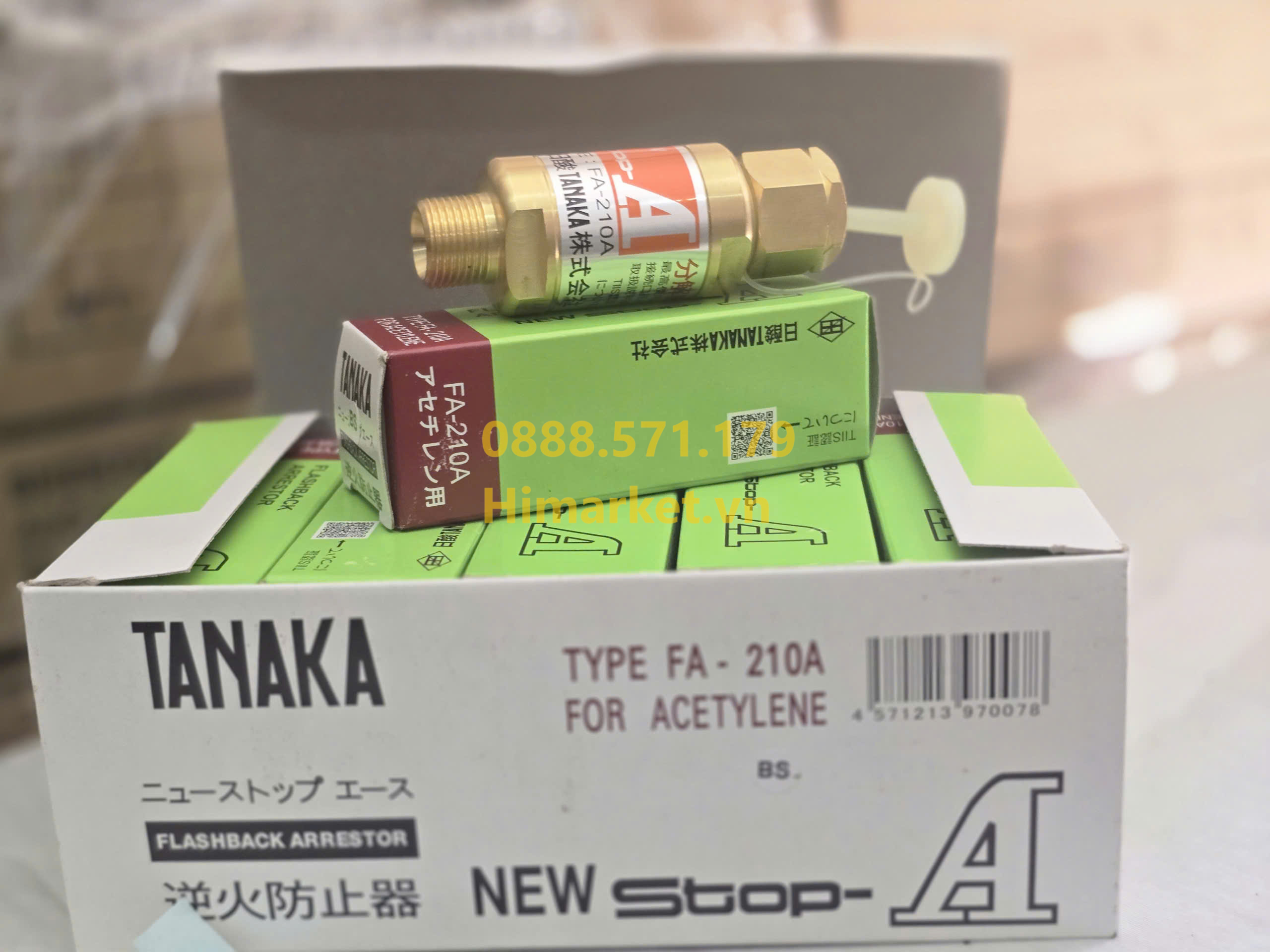 Van an toàn acetylene Tanaka FA-210A