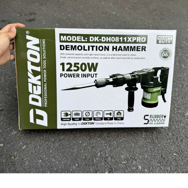 Máy đục bê tông Dekton DK-DH0811
