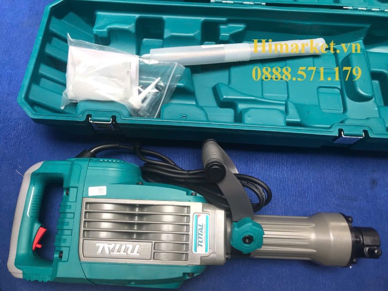 Máy đục bê tông Total TH217068 1700W chính hãng kèm hộp đựng và phụ kiện