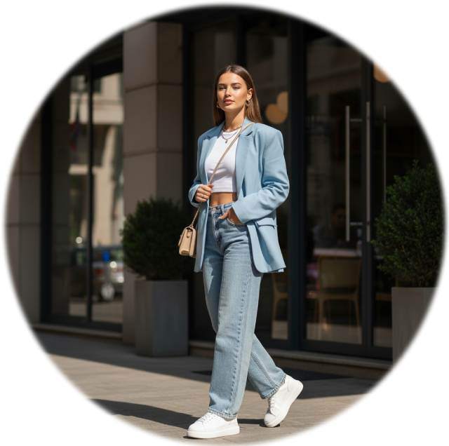 👟 Giày sneaker trắng – Item không thể thiếu trong tủ đồ nàng hiện đại