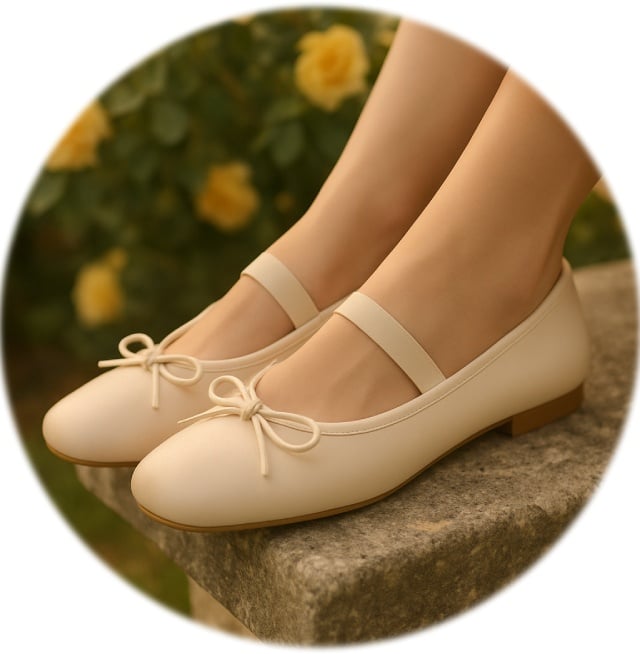 Giày búp bê nữ – Lựa chọn hoàn hảo cho ngày di chuyển nhiều