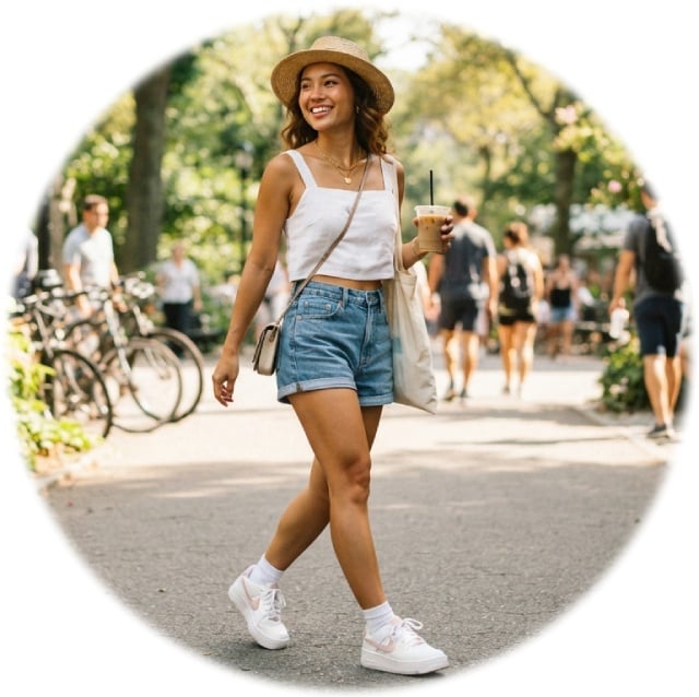 Giày sneaker nữ mùa hè – Năng động cho mọi hành trình khám phá