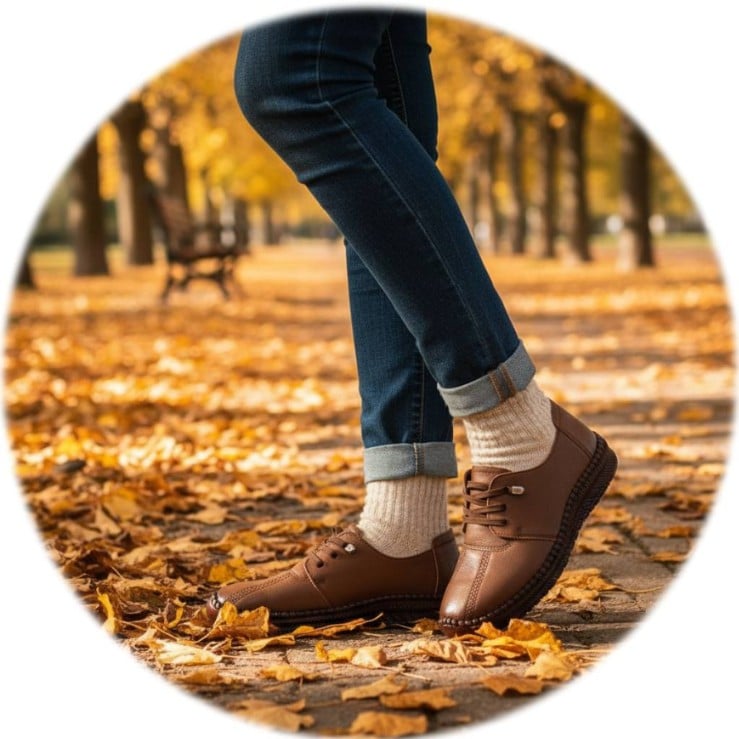 Mix giày Oxford nữ với trang phục thu – Chuẩn phong cách vintage