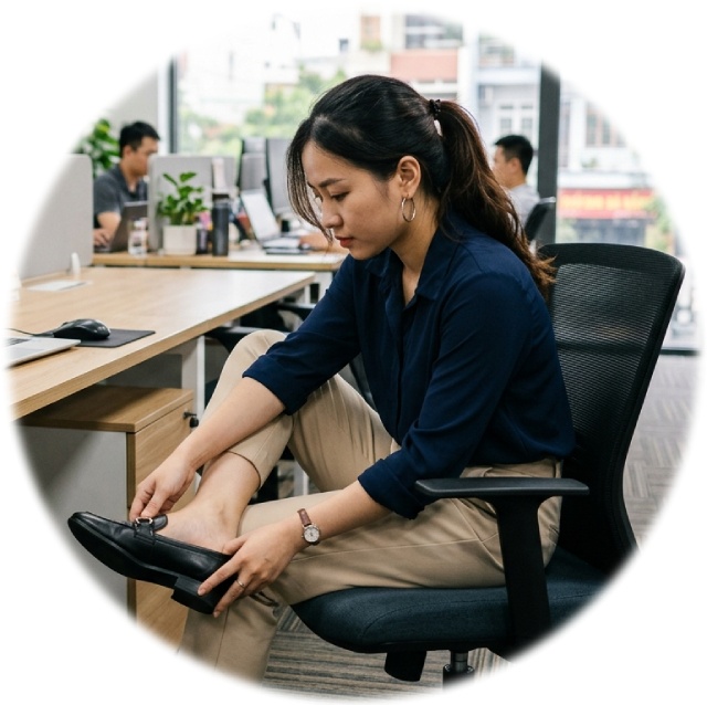 Cách chọn giày phù hợp khi phải đi bộ nhiều