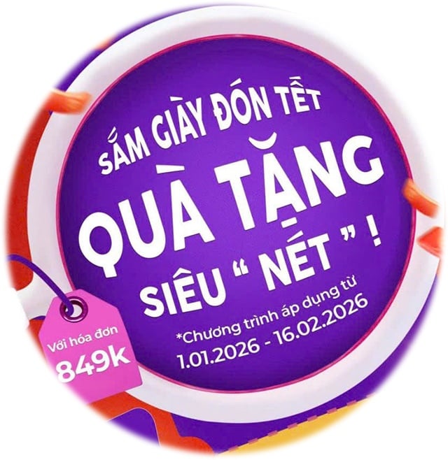 Đón Xuân Bính Ngọ 2026 – Mua Sắm Thả Ga, Nhận Quà May Mắn Cùng Giày Hạnh Dung