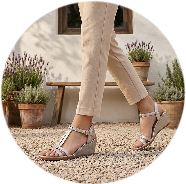 Cách chọn giày sandal phù hợp với từng dáng chân – Bí quyết giúp nàng tự tin mỗi bước đi