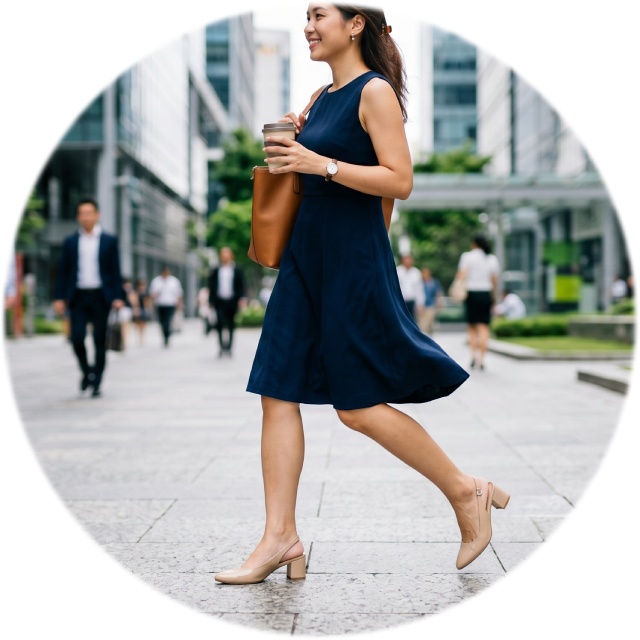 Giày slingback nữ – Thanh lịch cho nàng công sở mùa hè