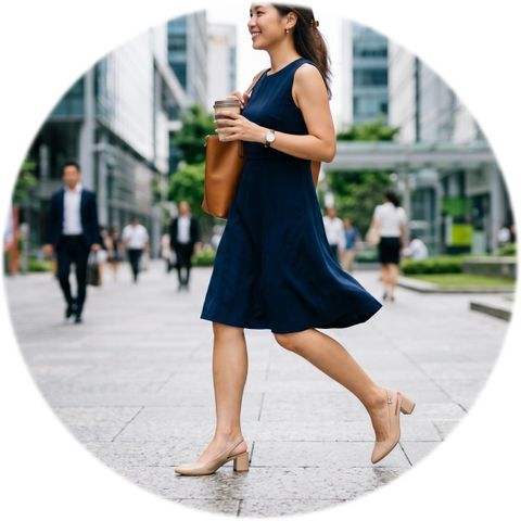 Giày slingback nữ – Thanh lịch cho nàng công sở mùa hè