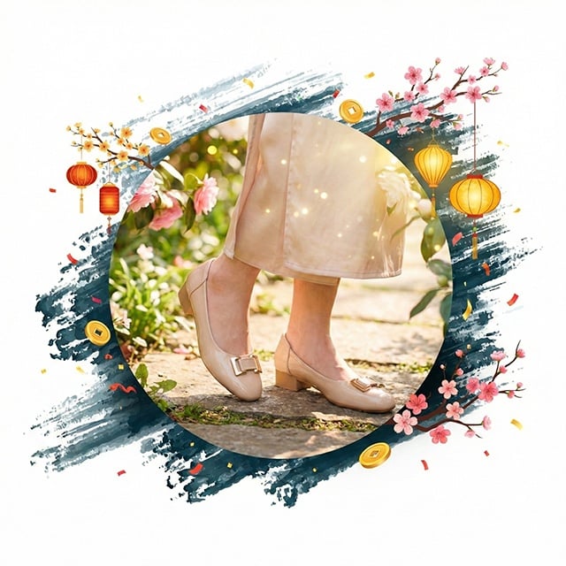 🌸 Giày búp bê nữ – Dịu dàng cho những ngày xuân đầu năm