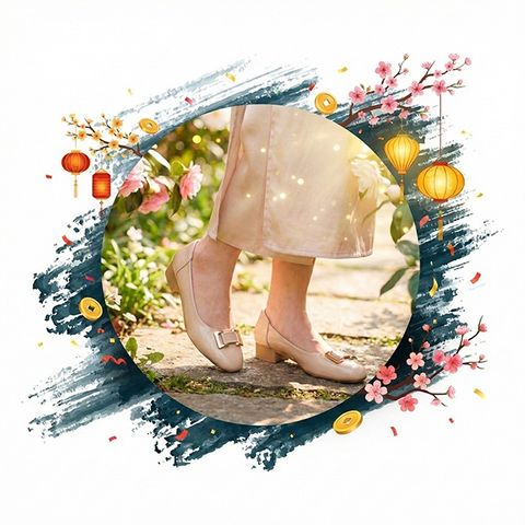 🌸 Giày búp bê nữ – Dịu dàng cho những ngày xuân đầu năm