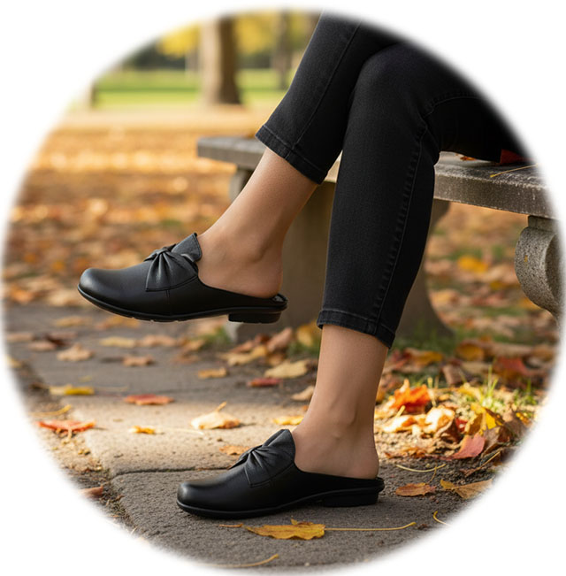 Giày mules: Phụ kiện giúp outfit thu 2025 thêm tinh tế