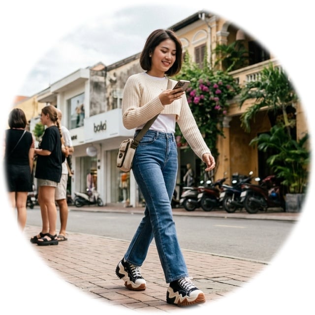 Giày platform nữ – Xu hướng tăng chiều cao được yêu thích năm 2026
