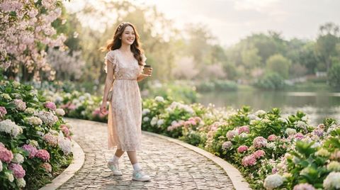 Sneaker màu pastel – Nhẹ nhàng và nữ tính