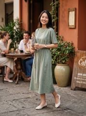Phối giày với trang phục mùa thu