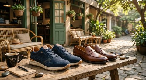 Giày nam, món quà chăm sóc từng bước chân