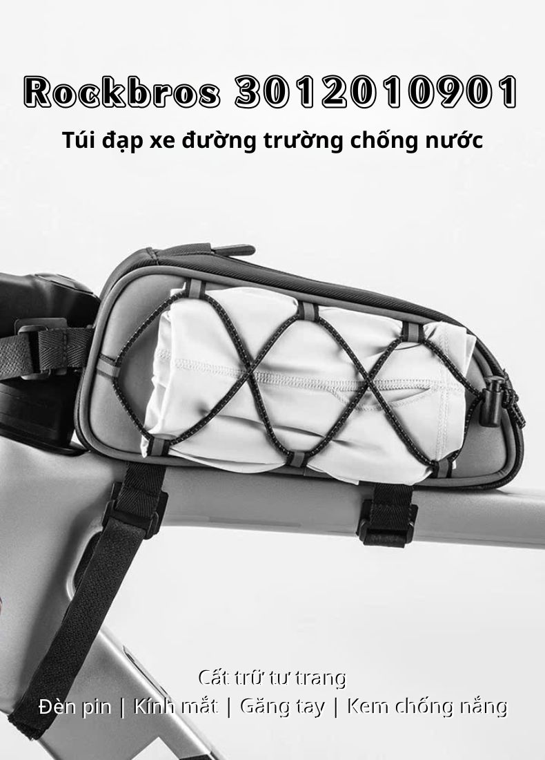 Túi treo Ghi đông xe đạp siêu gọn Rockbros 3012010901
