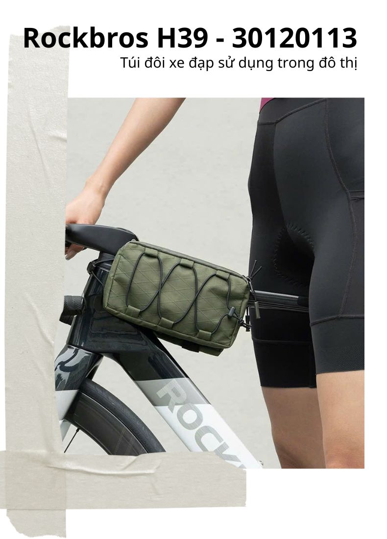 Túi khung xe đạp hai ngăn Rockbros 30120113