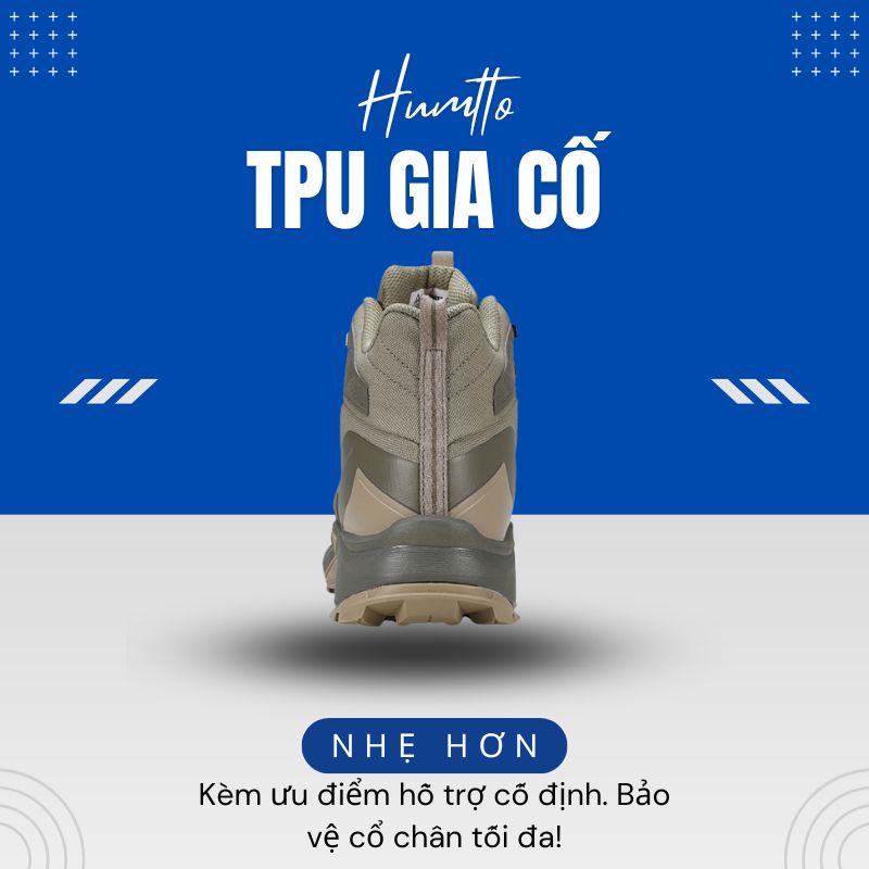 Giày leo núi nam chuyên dụng Humtto 260937A