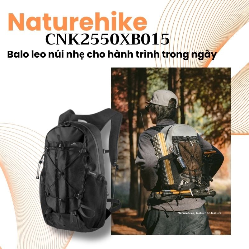 Balo leo núi trong ngày Naturehike CNK2550XB015