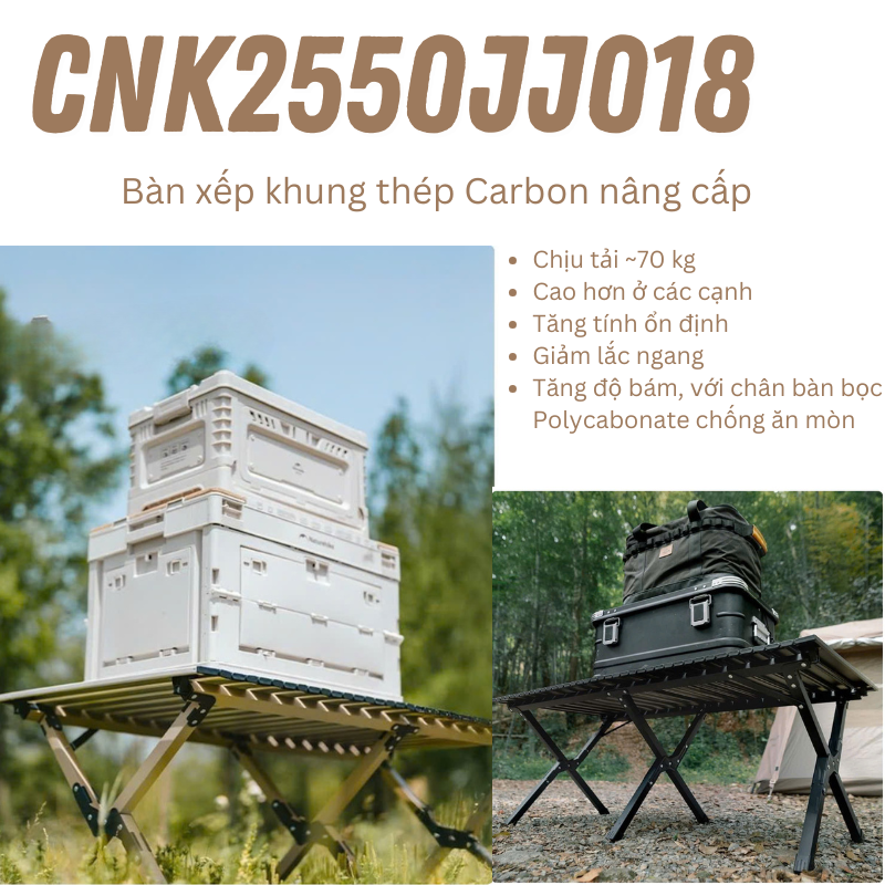 bàn xếp cắm trại Naturehike CNK2550JJ018
