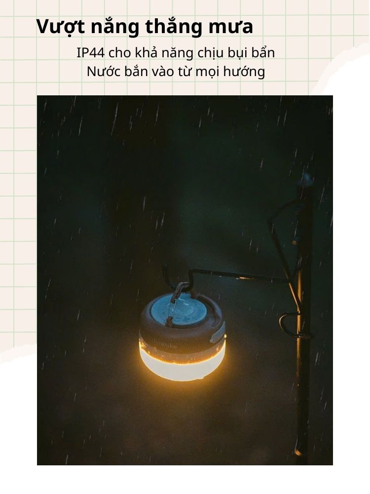 Đèn treo lều cắm trại Naturehike CNK2550ZM016