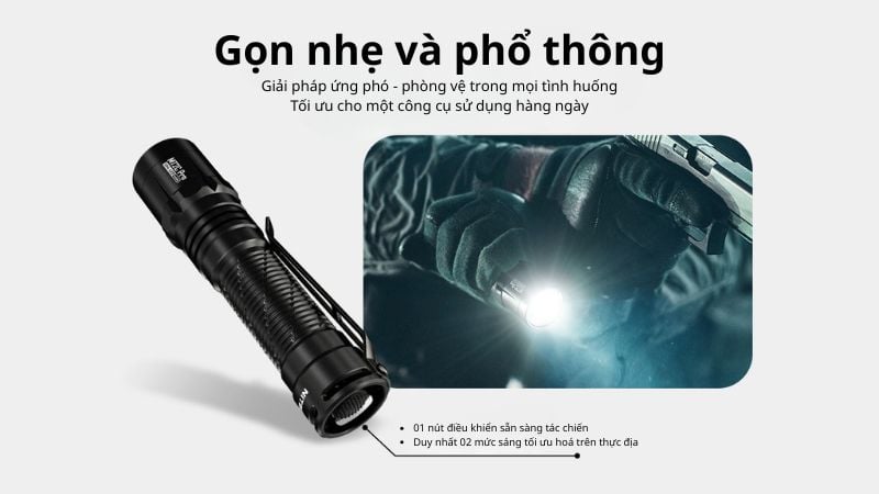 Đèn pin đa tác vụ Nitecore MT2C Pro