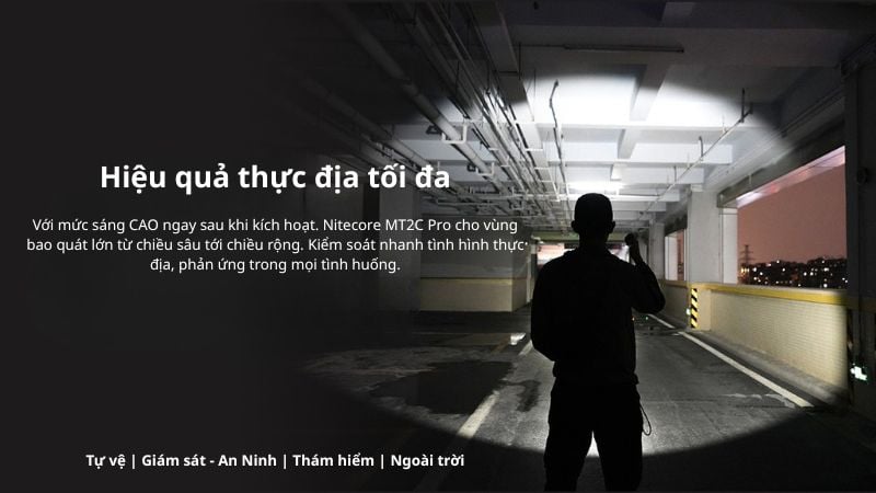Đèn pin đa tác vụ Nitecore MT2C Pro
