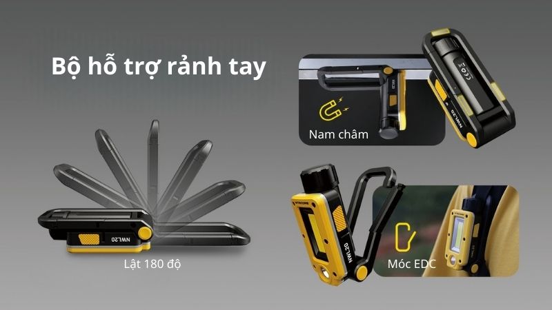 Đèn pin chiếu sáng đa năng Ntecore NWL20