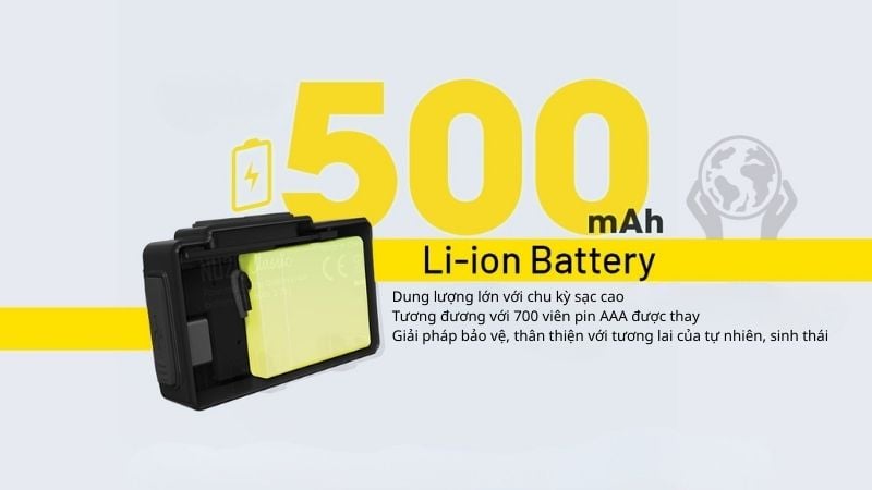 Nitecore NU20 Classic - Đèn pin đội đầu siêu nhẹ đa năng