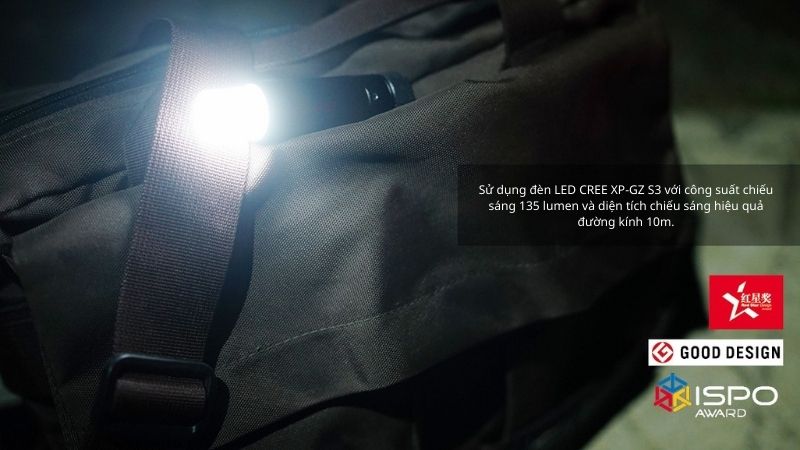 Đèn pin siêu mini Nitecore LA10