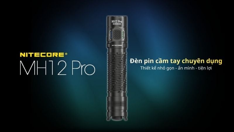 Đèn pin tự vệ siêu nhỏ Nitecore MH12 Pro