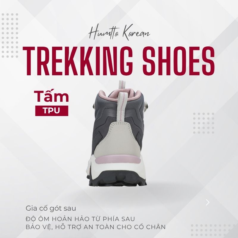 giày leo núi chuyên nghiệp nữ Humtto 260370B