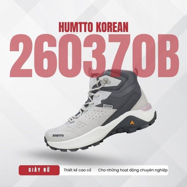 giày leo núi chuyên nghiệp nữ Humtto 260370B