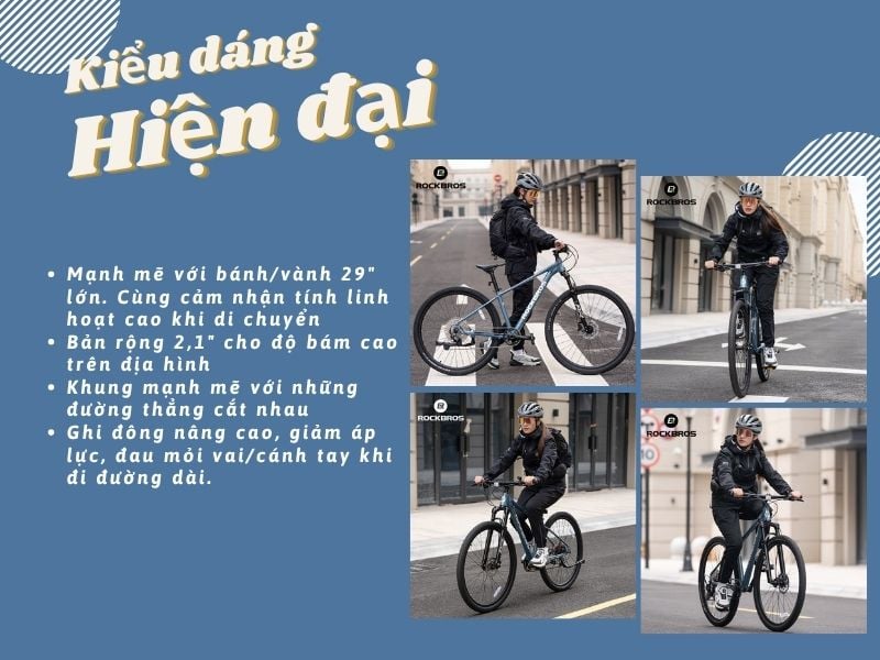Xe đạp MTB Rockbros MT400